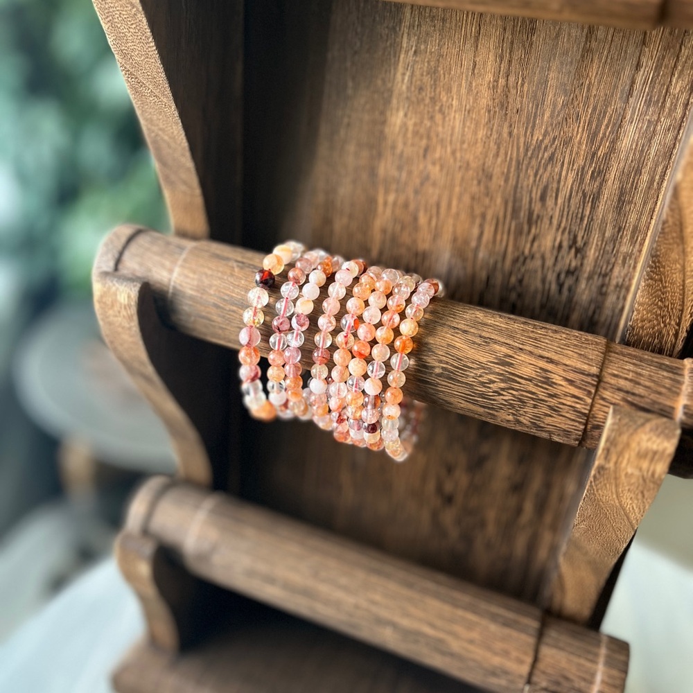 Fire quartz bracelet - Picture 5 of 5